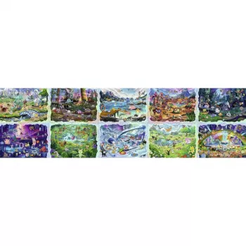 RAVENSBURGER Pokémon Celebration Journey puzzle 40000 dílků
