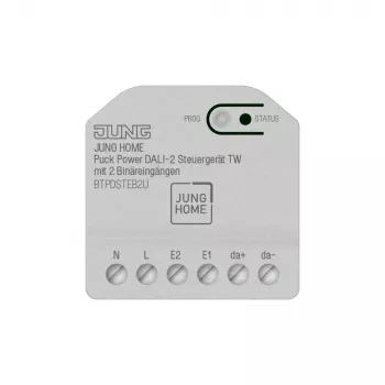 JUNG HOME Puck Power DALI-2 Tunable White řídicí jednotka BTPDSTEB2U