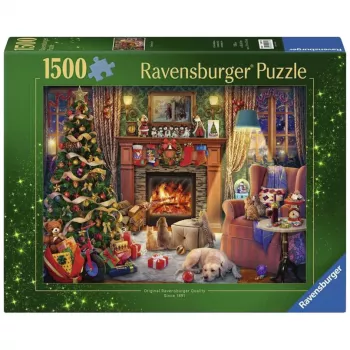 Puzzle Ravensburger Štědrý večer, 1500 dílků