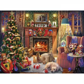 Puzzle Ravensburger Štědrý večer, 1500 dílků