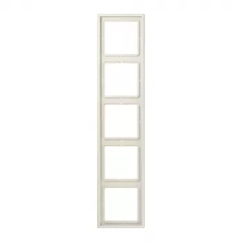 Rám JUNG LS985W 5násobný série LS bílý