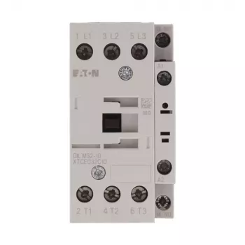Eaton DILM32-10 výkonový stykač, 3-pólový, 32 A, cívka 230 V AC 50 Hz / 240 V AC 60 Hz, 1 pomocný kontakt NO