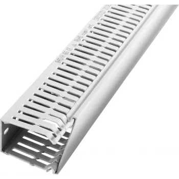 Licatec Wiring Duct 60 x 80 mm Halogen-Free Light Grey 2m