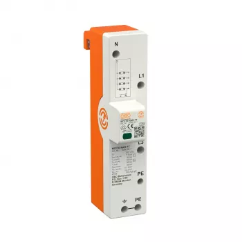 OBO MCF30-NAR-TT LightningControllerRail 3-pólový kombinovaný svodič bleskových proudů a přepětí s NPE 255V