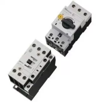 EATON PKZM0-20 motorový jistič, 3pólový, 16-20 A, 9 kW při 400 V, otočný knoflík