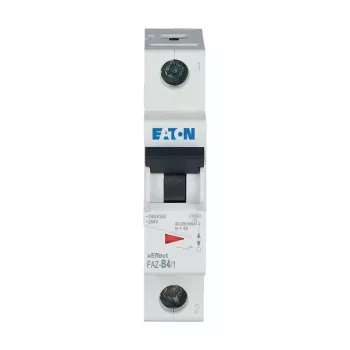 EATON FAZ-B4/1 jistič 4A 1pólový charakteristika B 10kA
