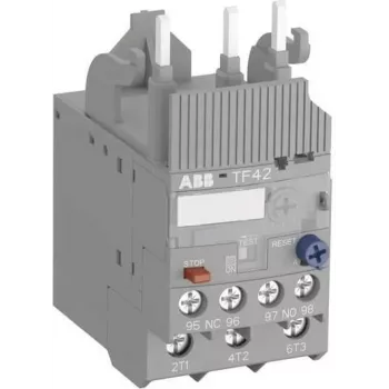 ABB TF42-4.2 tepelné nadproudové relé, 3,4-4,2 A, třída 10, 3pólové, 690 V AC, šroubové svorky