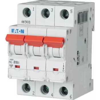 EATON PXL-B10/3 jistič 10 A 3pólový charakteristika B