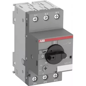 ABB MS116-0.4 motorový jistič, 0,4 A, 3-pólový, termicko-magnetický