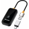 TechniSat Technicast 100 bezdrátový adaptér CarPlay & Android Auto – černý, USB-C, Plug & Play