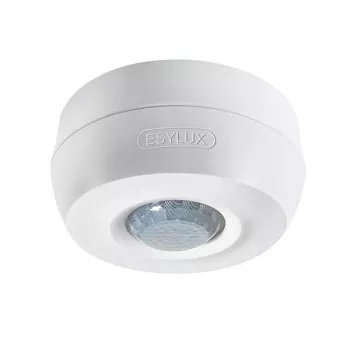 ESYLUX ESY MD 360/8 BASIC IP54 stropní pohybový detektor, 360° PIR, dosah 8m, bílý