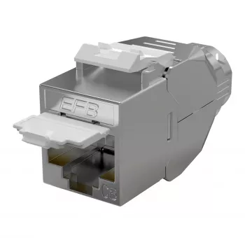 EFB Elektronik E-20096 RJ45 Keystone Slimline Cat.8.1 2000MHz stíněný modul
