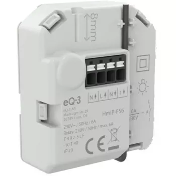 Homematic IP podomítkový spínací aktor 6 A (3 ks)