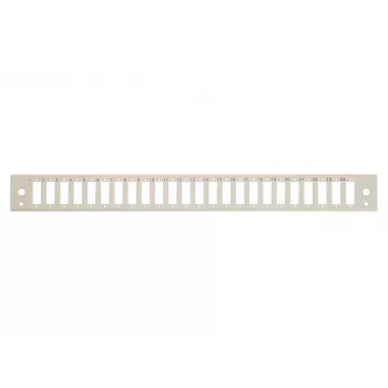 EQUIP 337103 19 inch 1U optický patch panel, 24x SC-Duplex, ocel, šedý