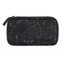 COOCAZOO Urban Metro penál, polyester, šedá/černá/bílá, 22 x 10 x 6 cm, vodoodpudivý, odolný proti roztržení, bez PVC, bez PFC