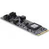 DELOCK CAN 2.0 / CAN FD interface karta PCIe M.2 Key B+M na 2 x D-Sub 9 pin, až 8 Mbps s izolací a přepěťovou ochranou