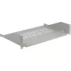 EFB ELEKTRONIK 19 inch 2U pevná police, hloubka 300 mm, nosnost 22 kg, světle šedá RAL 7035