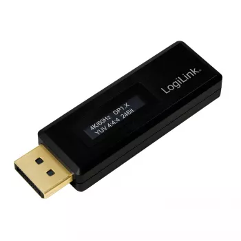 LogiLink CV0112 DisplayPort EDID tester, černý