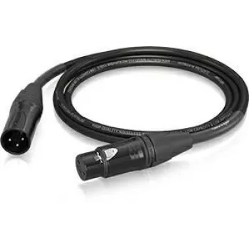 Behringer PMC-150 mikrofonní kabel XLR samice na XLR samec 1,5 m černý
