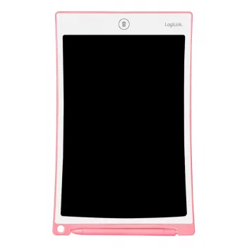LogiLink LCD psací tablet 10,0 inch vícebarevný růžový