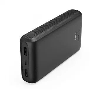Powerbanka Hama Power Pack New Performance 20, 20000 mAh, 2x USB-C, USB-A, antracitová