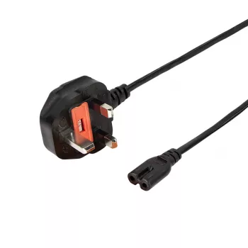 LogiLink napájecí kabel BS 1363 (UK) na IEC C7, černý, 1,8 m