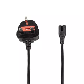 LogiLink napájecí kabel BS 1363 (UK) na IEC C7, černý, 1,8 m
