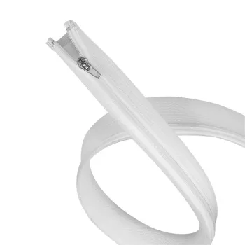 LogiLink kabelová chránička se zipem, polyester, průměr 50 mm, bílá, 2 m