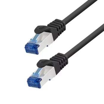 LogiLink EconLine Cat.6A S/FTP LSZH propojovací kabel, 7,5 m, černý, CCA