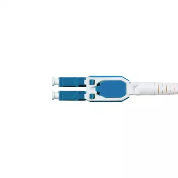 LogiLink Uniboot Push-Pull LC-LC OS2 jednovidový optický propojovací kabel, 0,5 m, LSZH, žlutý