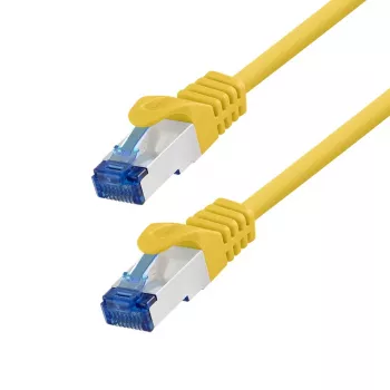 LogiLink Cat.6A S/FTP LSZH patch kabel, CCA, žlutý, 10 m, EconLine