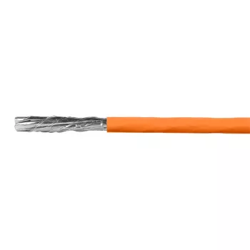 LogiLink Cat.7 600 MHz instalační kabel 23 AWG CCA, S/FTP 30 m, oranžový