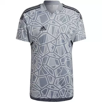 Pánský brankářský dres s krátkým rukávem ADIDAS Condivo 22, Grey Four