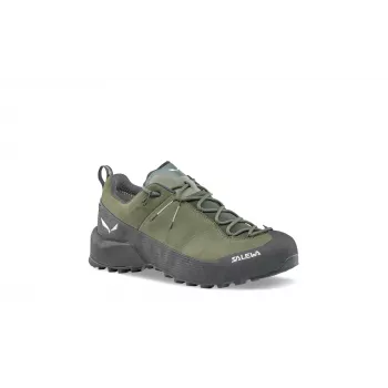 Salewa Wildfire Leather 2 GTX Men's Approach Shoes Faded Green/Black EU 40.5