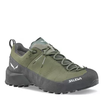 Přístupová bota Salewa Wildfire Leather 2 GTX pánská, Faded Green/Black
