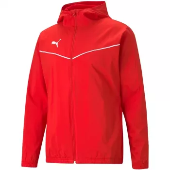 Nepromokavá bunda PUMA teamRISE, červená, 657396 01
