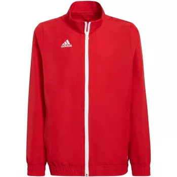 Prezentační bunda adidas Entrada 22 dětská, červená, 128 cm