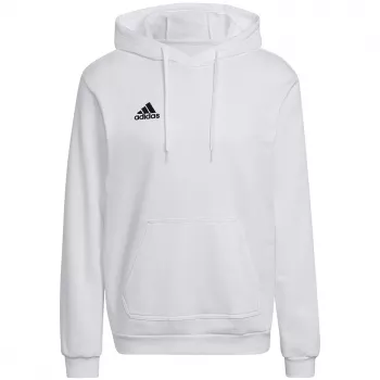 Mikina s kapucí adidas Entrada 22 pánská, bílá, HG6302, M