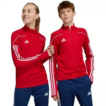 Dětská tréninková mikina adidas Tiro 23 League červená HS3489 velikost 128 cm