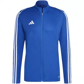 Pánská tréninková mikina s kapucí adidas Tiro 23 League, Team Navy Blue/White, velikost M, HS3505