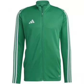 Pánská tréninková mikina s kapucí adidas Tiro 23 League, Team Green, S, IC7875