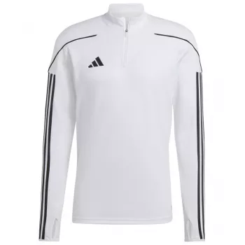 Pánská tréninková mikina s dlouhým rukávem adidas Tiro 23 League, bílá, IC7878, XL, AEROREADY