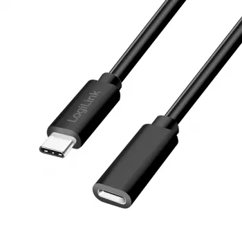LogiLink CU0212 USB-C Extension Cable 3m, Black