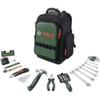 Sada nářadí v batohu Bosch Power Tools, 60 dílů (černo-zelená)