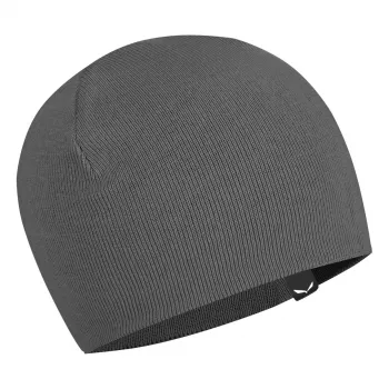 Vlněná čepice Salewa Pure Reversible Wool, Black Out, unisex