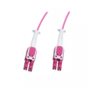 LOGILINK Uniboot Push-Pull optický patch kabel LC-LC OM4, 0,5 m