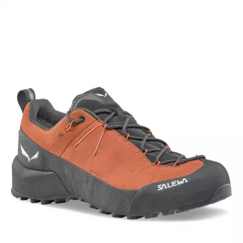 Salewa Wildfire Leather 2 GTX Men's Low Hiking Shoes - Bombay Brown/Black, EU 44.5