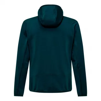 Pánská fleecová bunda s kapucí Salewa Puez Altavia Polarlite, Pond Blue