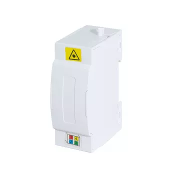 LogiLink FB1009 FTTH ukončovací box pro montáž na DIN lištu, 4 porty, bílý