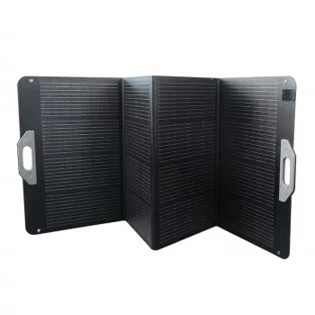 LogiLink PVP0200 200W Foldable Monocrystalline Solar Panel with 8mm Output for Goal Zero Yeti Power Stations